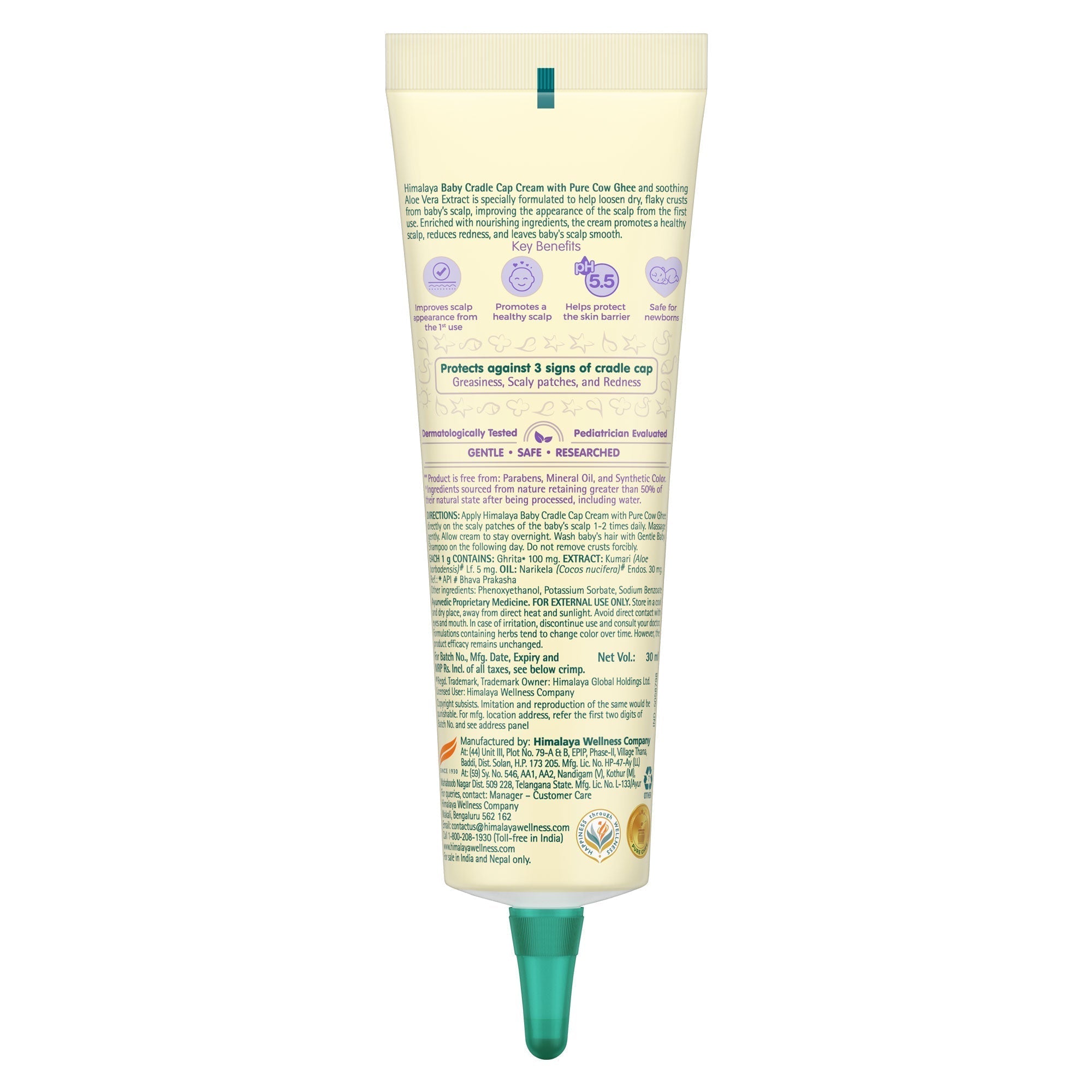 Himalaya Baby Cradle Cap Cream - 30 ml