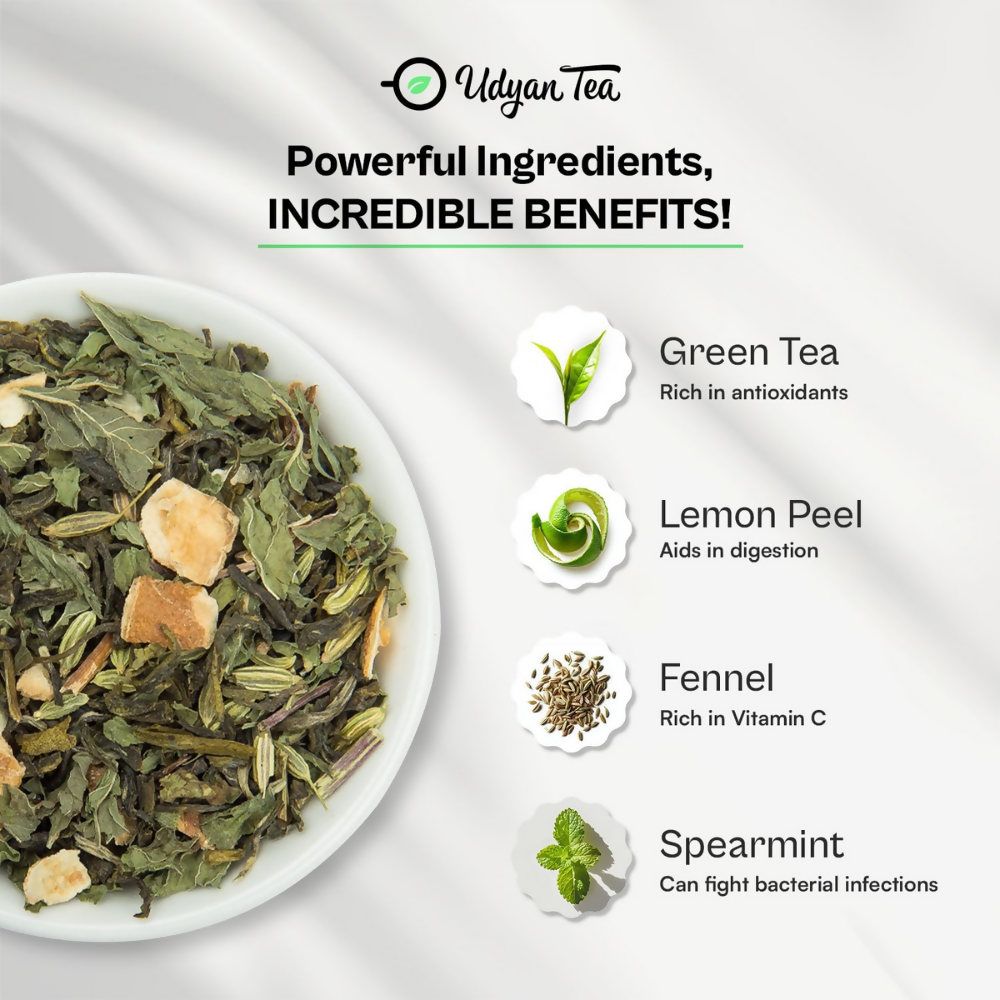 Udyan Tea Lemon Soothe Green Tea