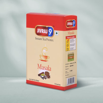 jivraj9 Tea Masala Premix Tea Box