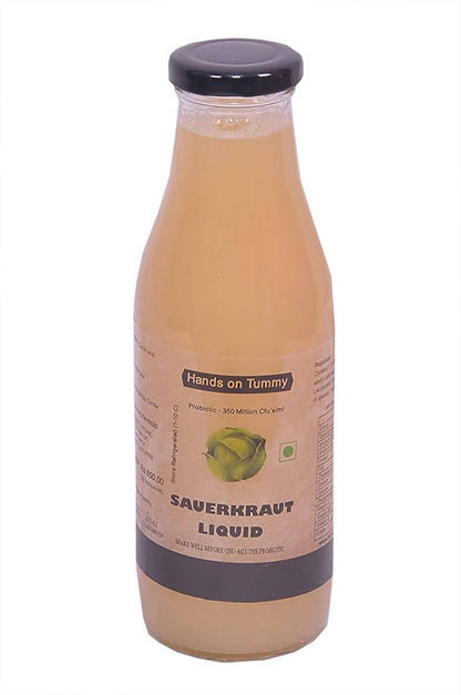 Hands On Tummy Sauerkraut Liquid (Juice)