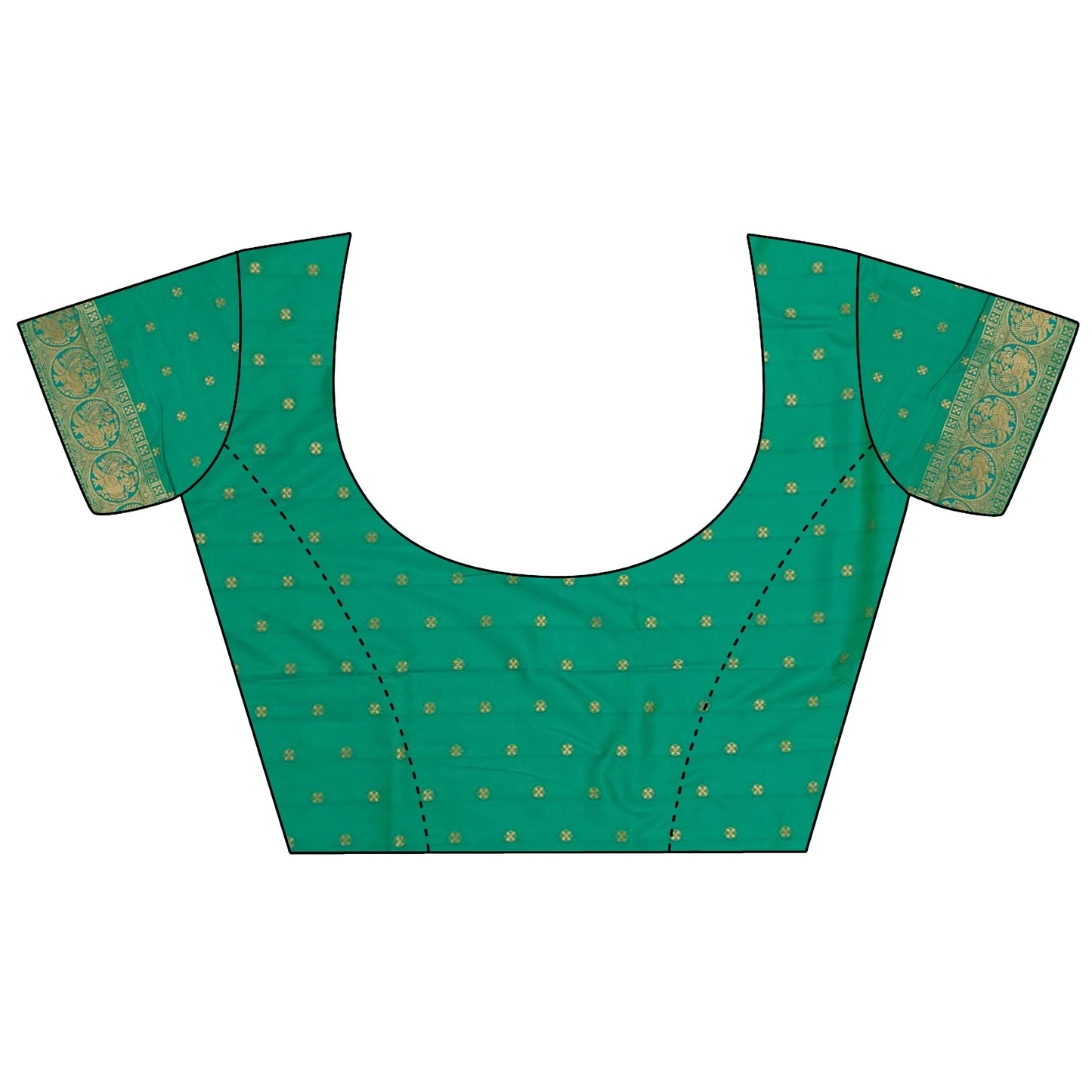 Elora Light Green Soft Silk Small Butti Zari Weaving Banarasi Saree With Woven Designer Saree