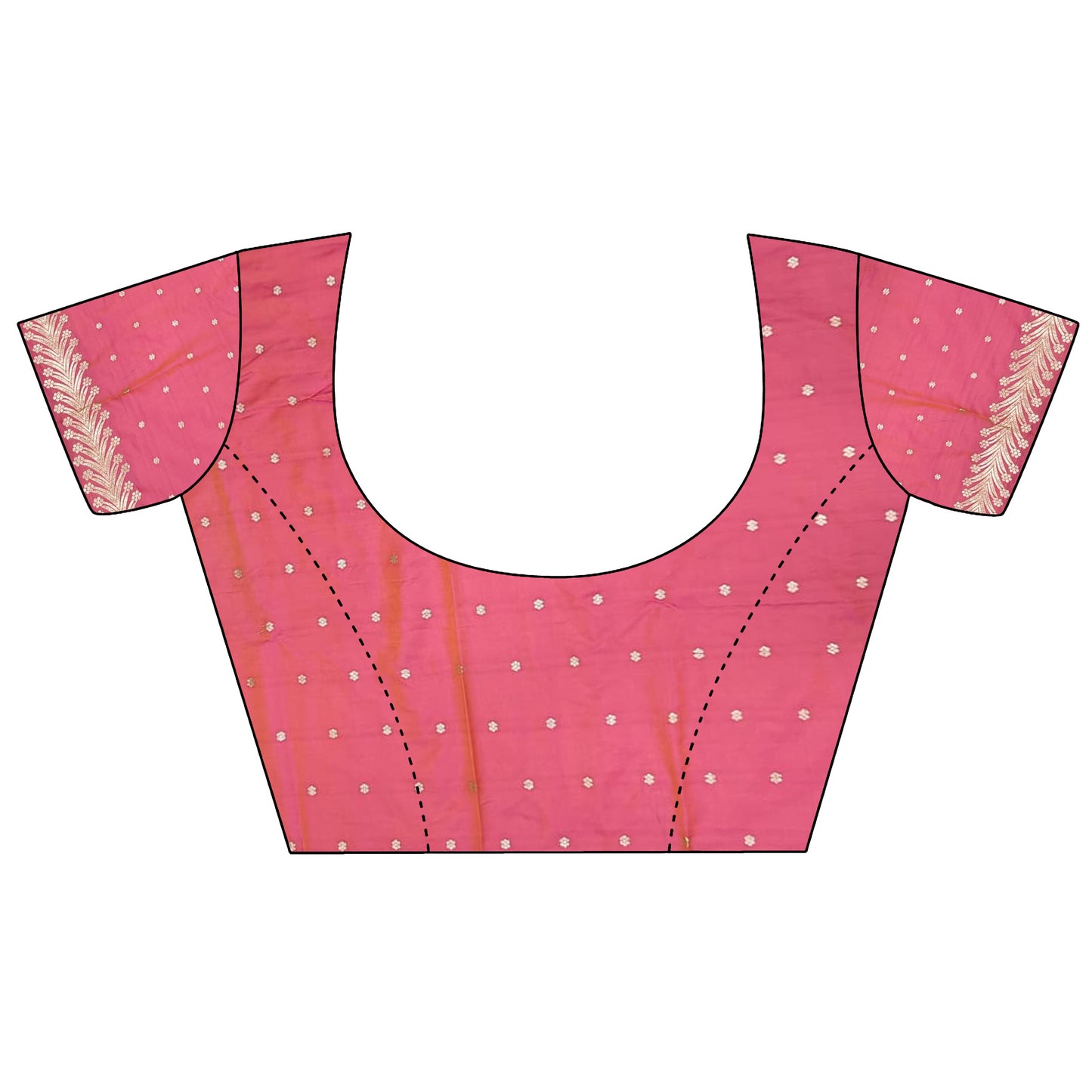 Elora Pink Soft Silk Meenakari Zari Weaving Banarasi Saree