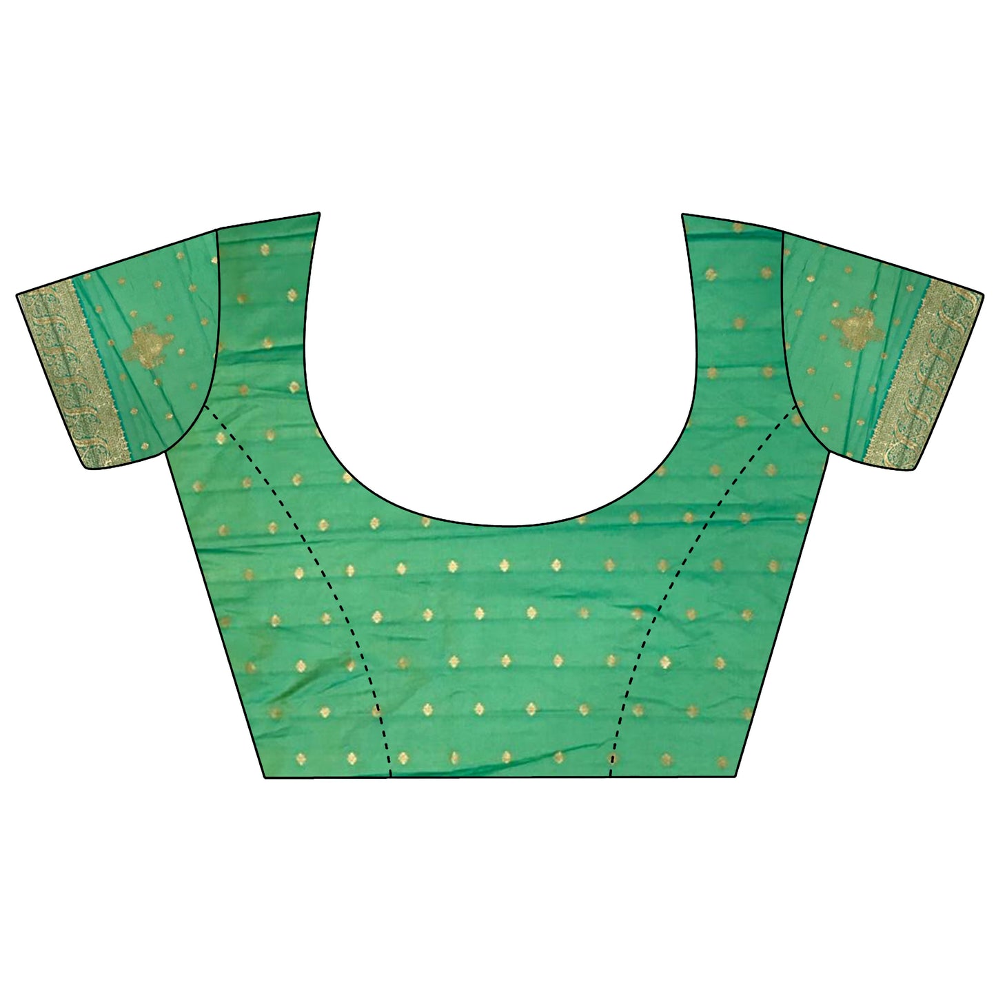 Elora Peach Soft Silk Woven Dual Zari Work Banarasi Saree