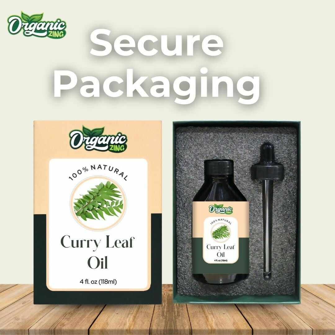 Organic Zing Curry Leaf Oil (Murraya koenigii) Oil