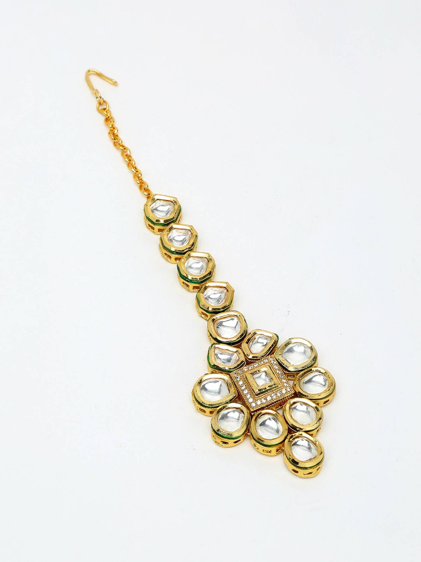Kundan Maang Tikka - Ruby Raang