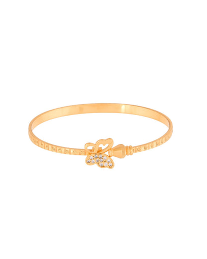 Jewels Nest Gold Plated Heart Charm Bangles Set For Women – Daily & Party Wear