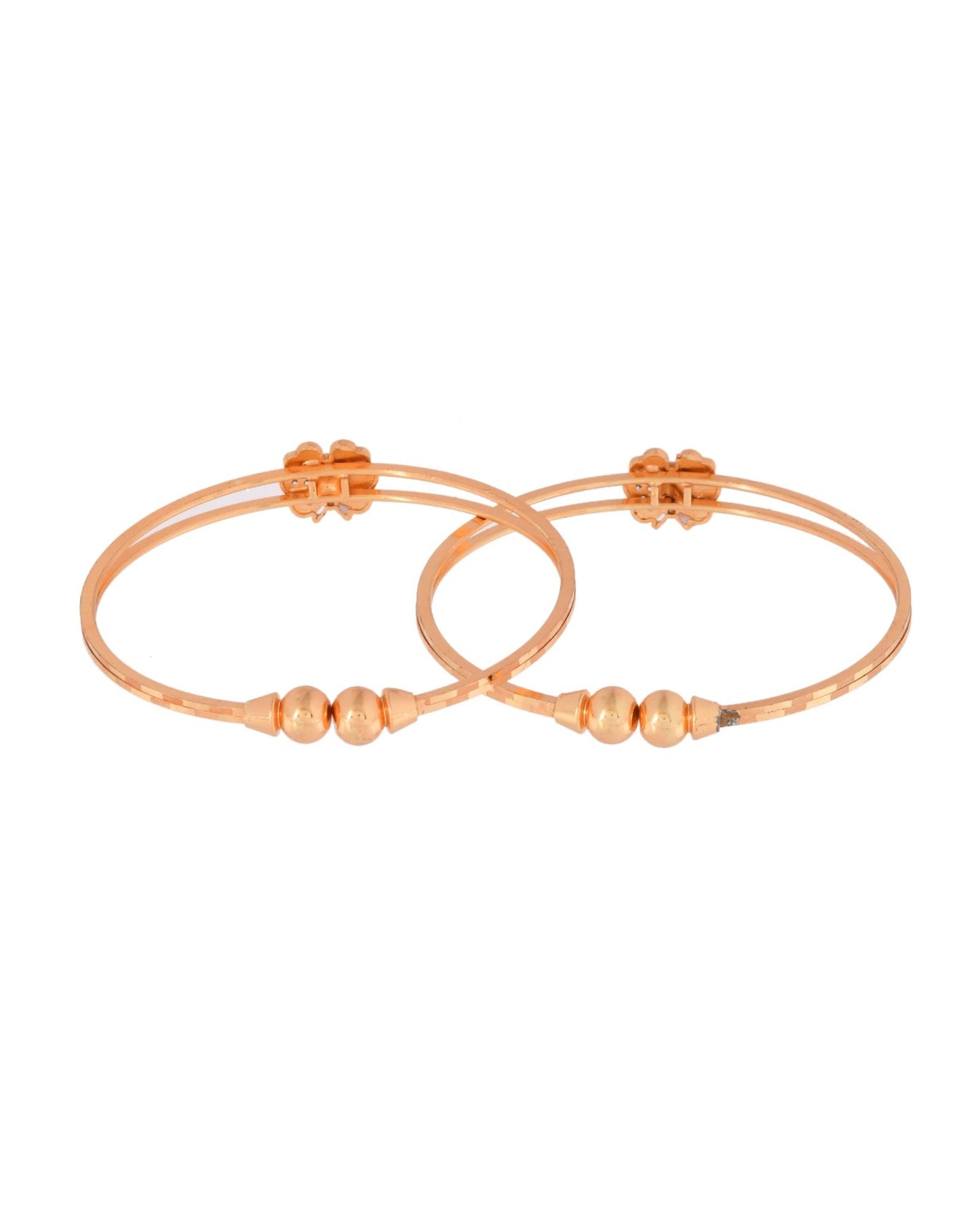 Jewels Nest Gold Plated Butterfly Design Bangles Set For Women – Elegant Festive Jewellery