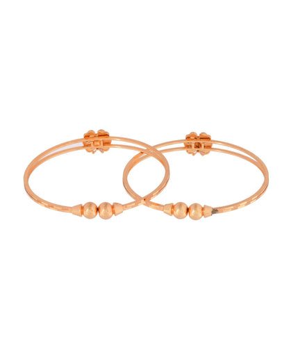 Jewels Nest Gold Plated Butterfly Design Bangles Set For Women – Elegant Festive Jewellery