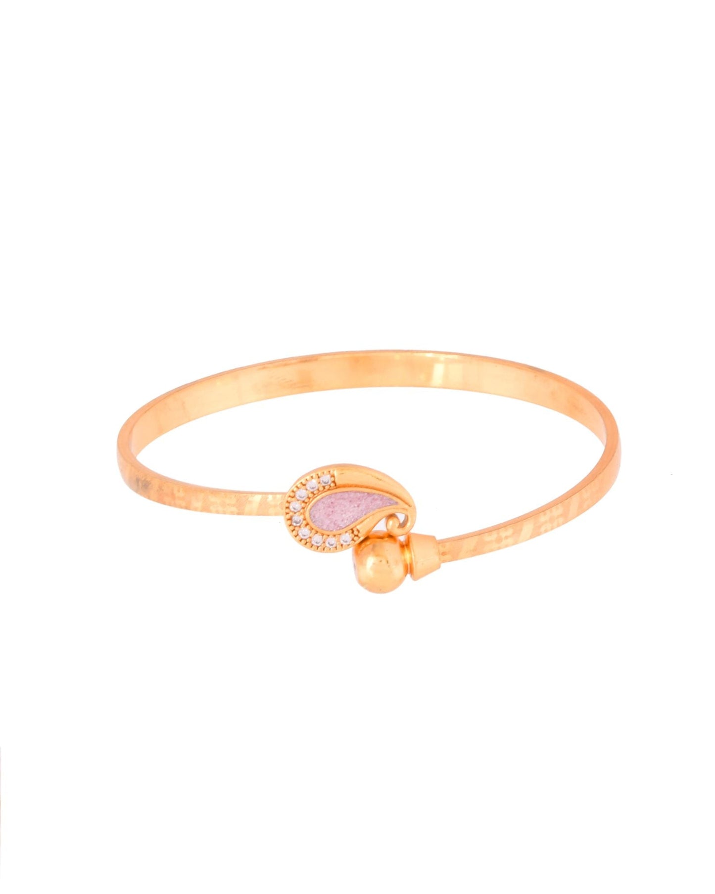 Jewels Nest Gold Plated Paisley Design Bangles Set For Women – Elegant Daily & Festive Wear