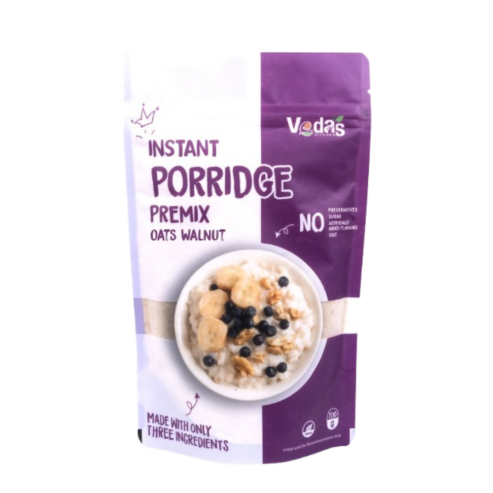 Vedas Kitchen Oats Walnut Instant Porridge