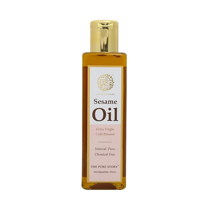 The Pure Story Natural Cold Pressed Oil for Hair & Skin with Seasame