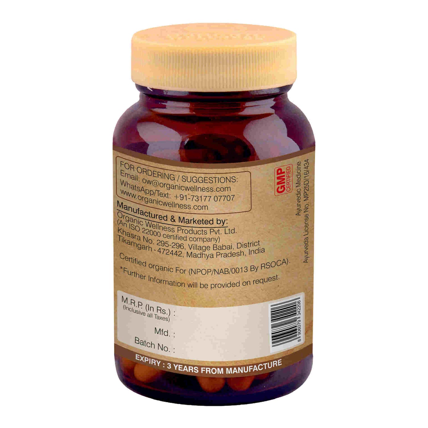 Organic Wellness Joint Fit capsules