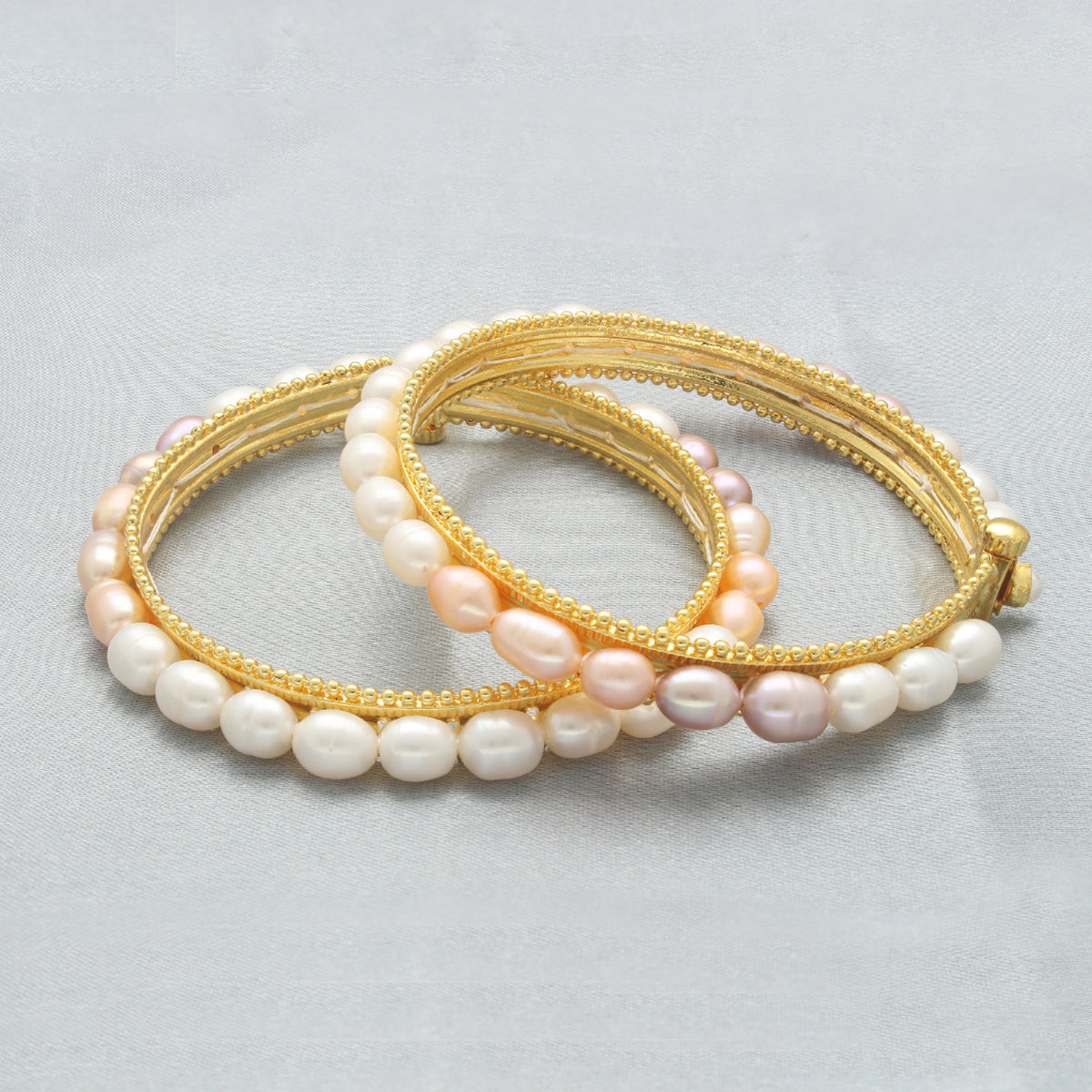 J Pearls Classic Pearl Bangles