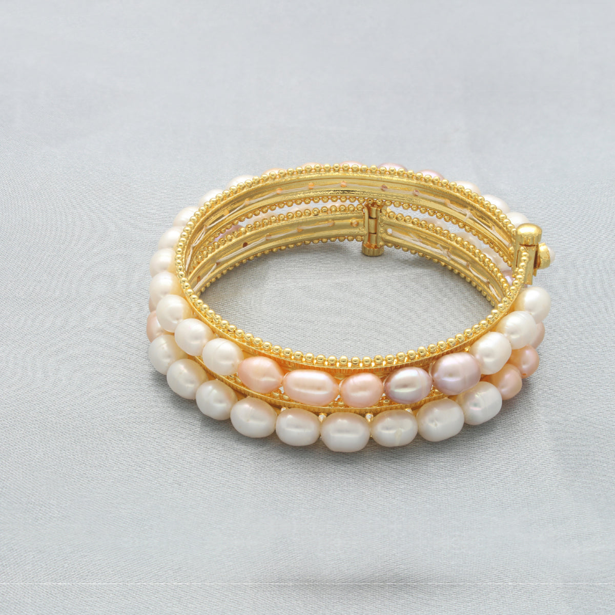 J Pearls Classic Pearl Bangles