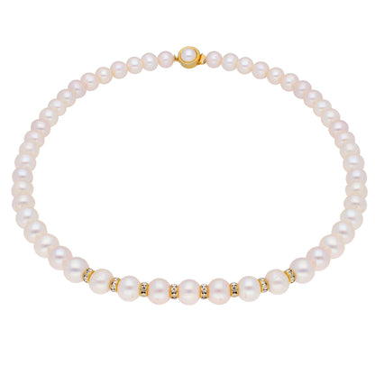 J Pearls Simple Pearl Set - Real Pearl Jewelry