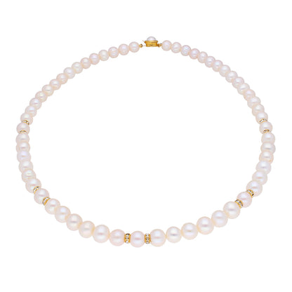 J Pearls Charming Pearl Necklace - Real Pearl Jewelry