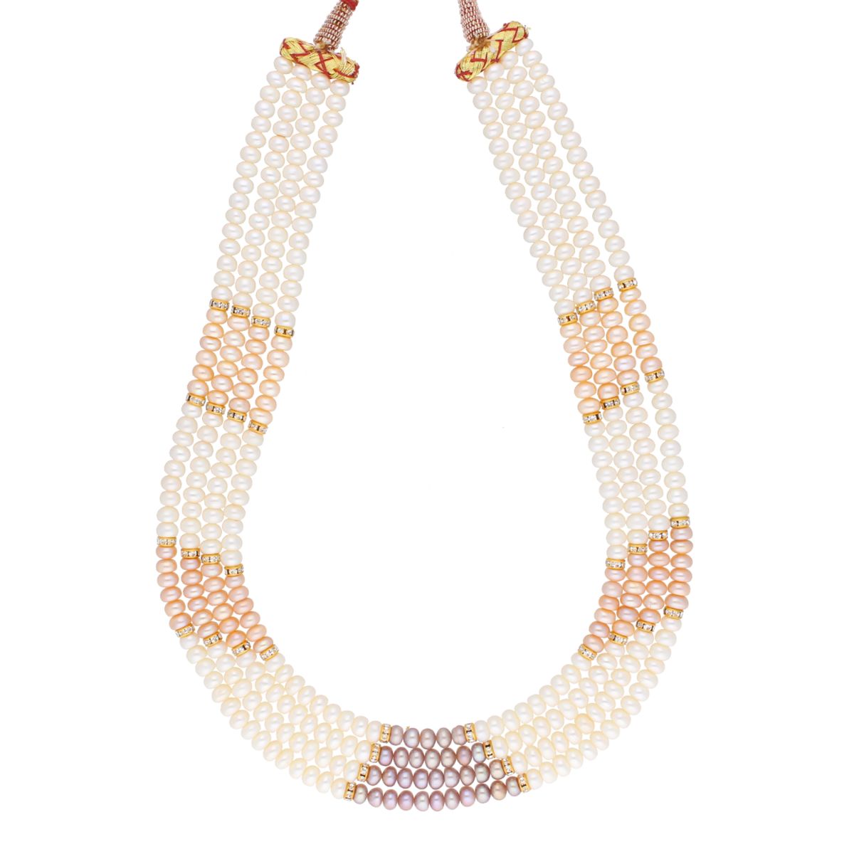 J Pearls 4 Line Pearl Set - Real Pearl Jewelry