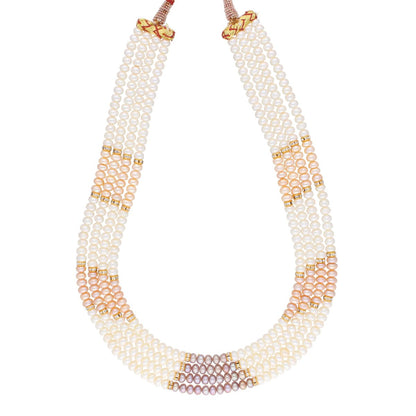 J Pearls 4 Line Pearl Set - Real Pearl Jewelry