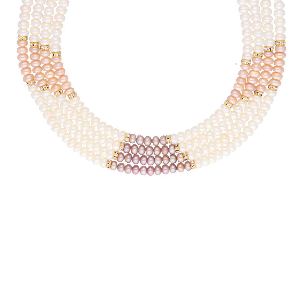 J Pearls 4 Line Pearl Set - Real Pearl Jewelry