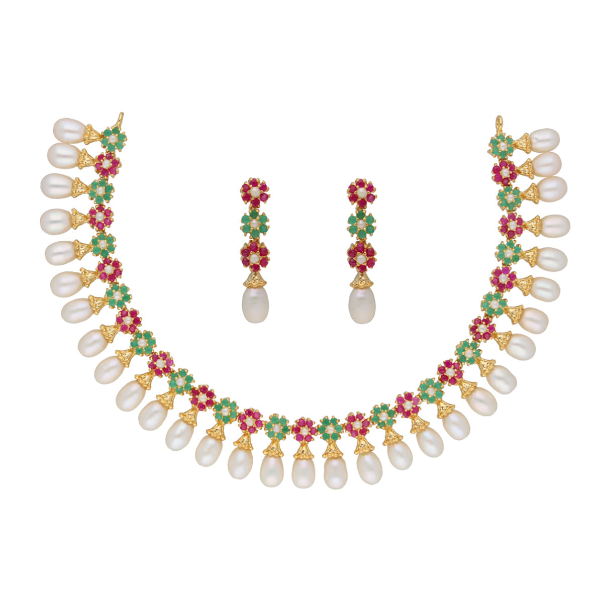 J Pearls Cherry Pearl Necklace - Real Pearl Jewelry