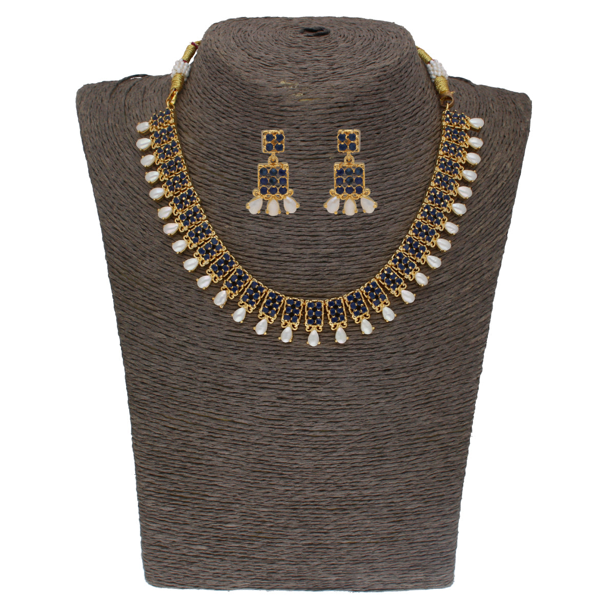 J Pearls Floral Pearl Necklace - Real Pearl Jewelry