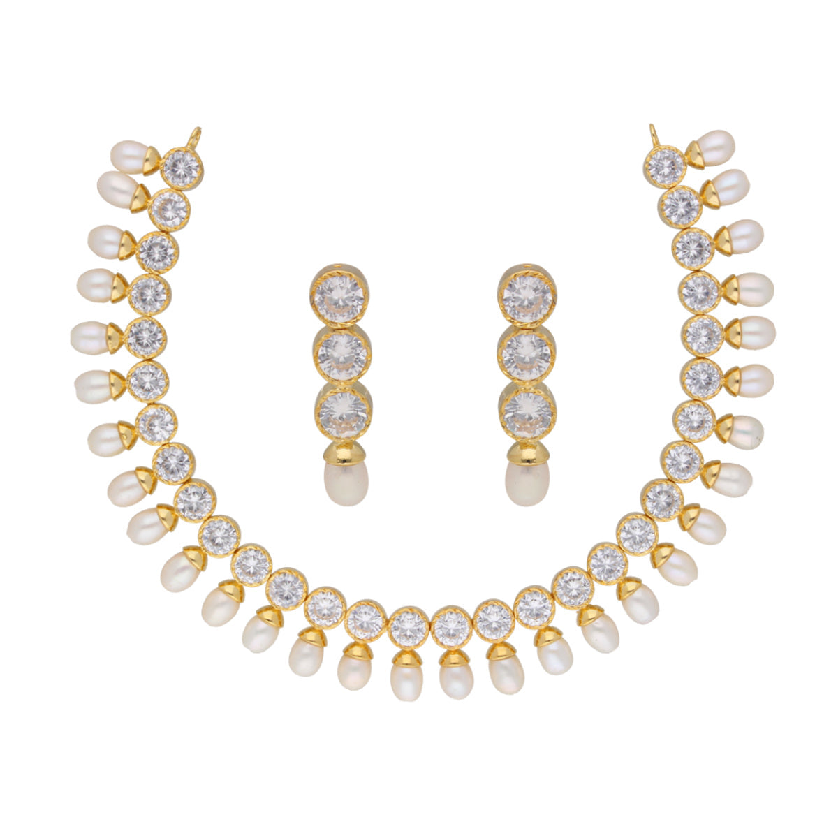 J Pearls Charming Pearl Necklace - Real Pearl Jewelry