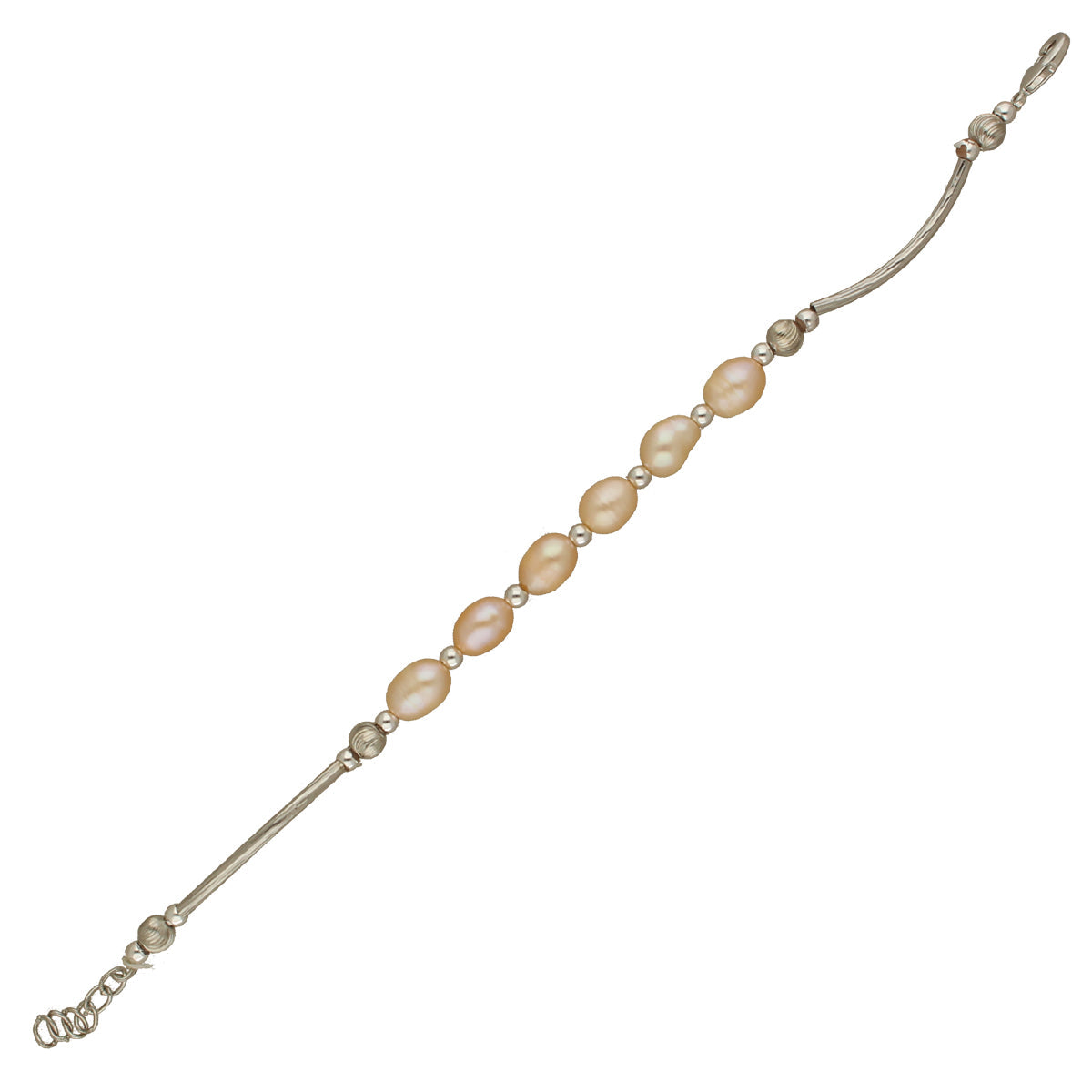 J Pearls Zivah 1 Line Pearl Bracelet