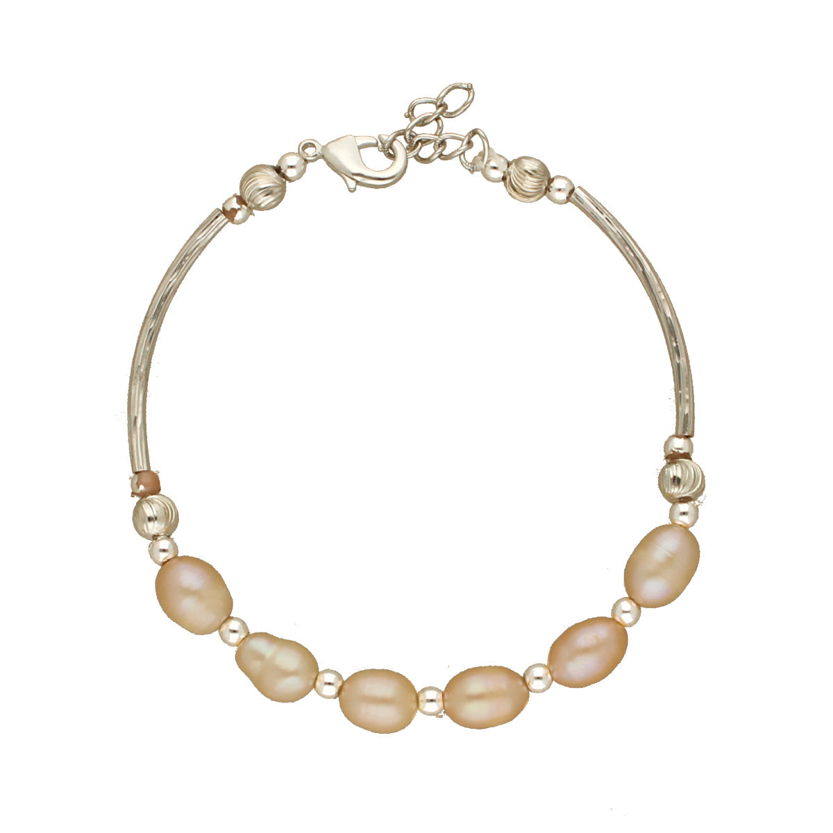 J Pearls Zivah 1 Line Pearl Bracelet