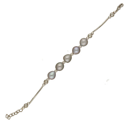 J Pearls Zoya 1 Line Pearl Bracelet