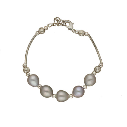 J Pearls Zoya 1 Line Pearl Bracelet