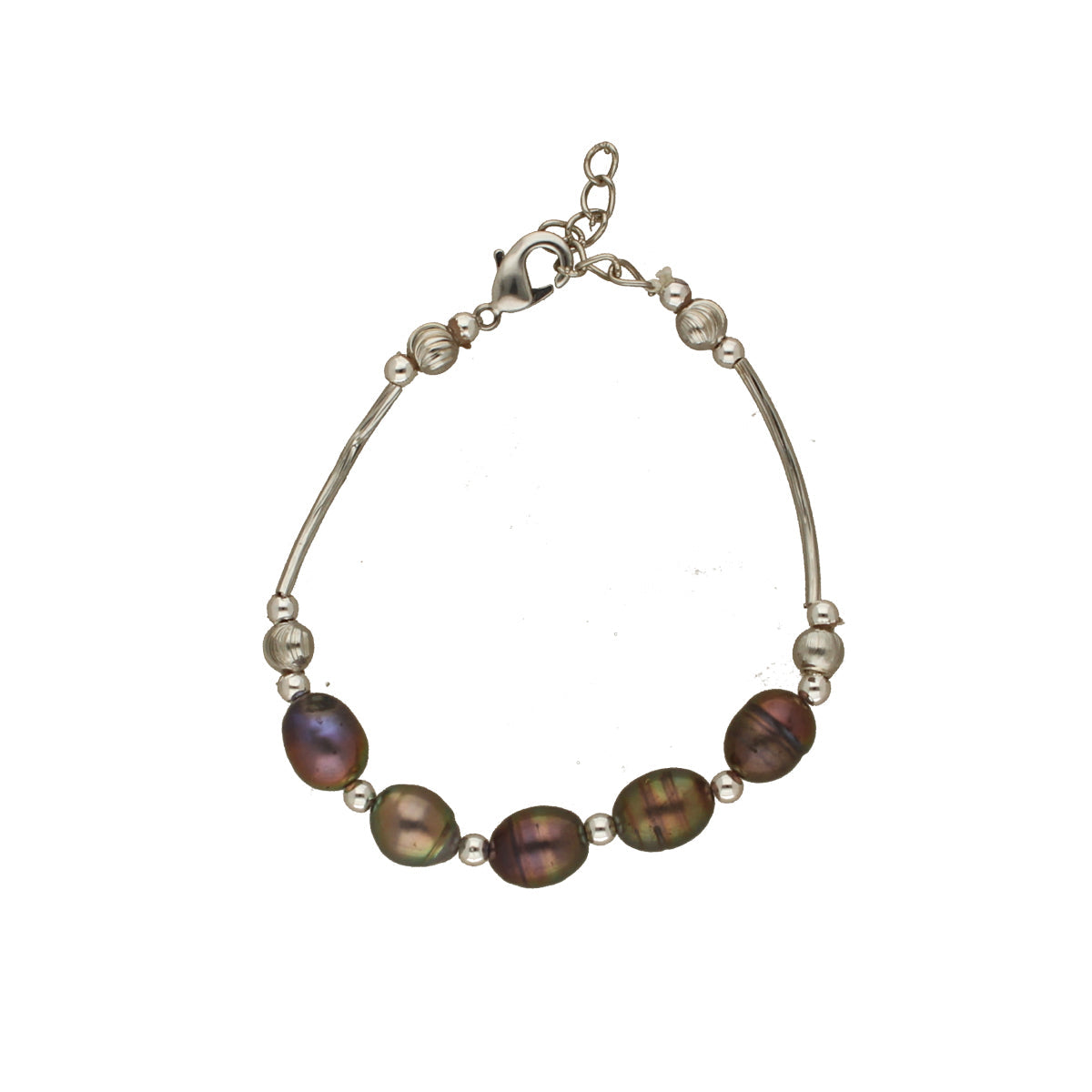 J Pearls Zara 1 Line Pearl Bracelet
