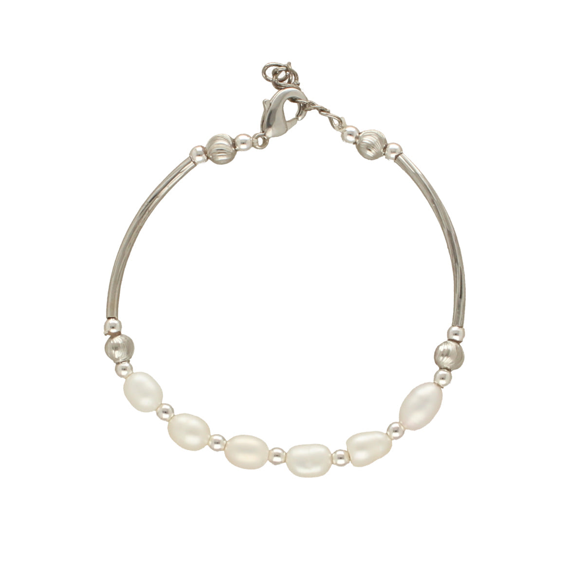 J Pearls Unique 1 Line Pearl Bracelet