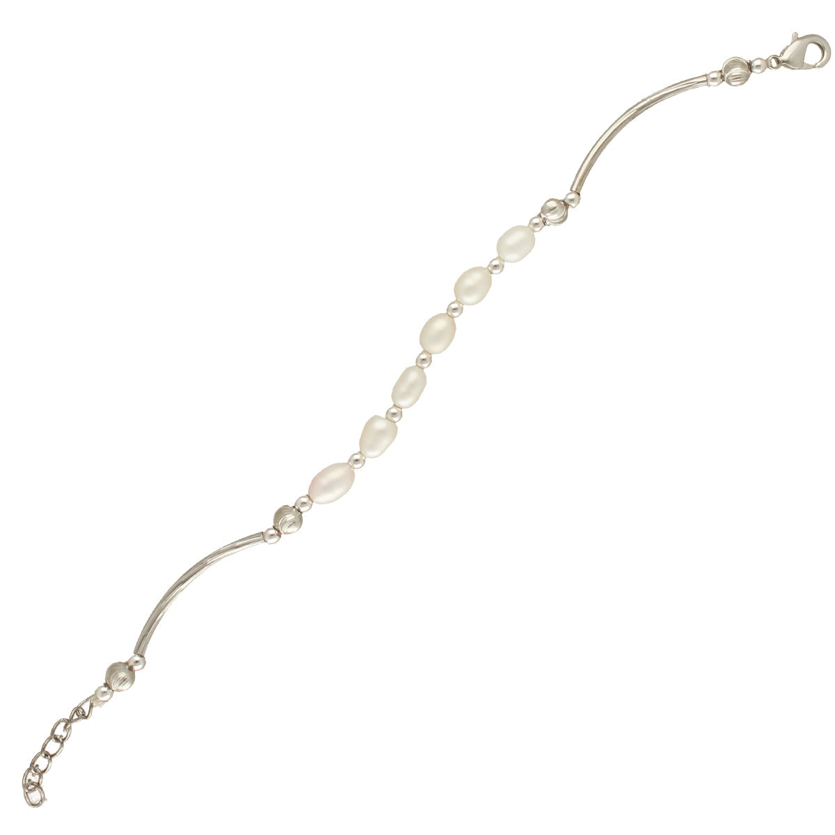 J Pearls Unique 1 Line Pearl Bracelet