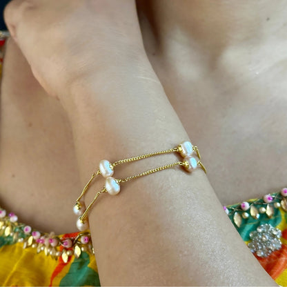 J Pearls Jeeval Pearl Bracelet