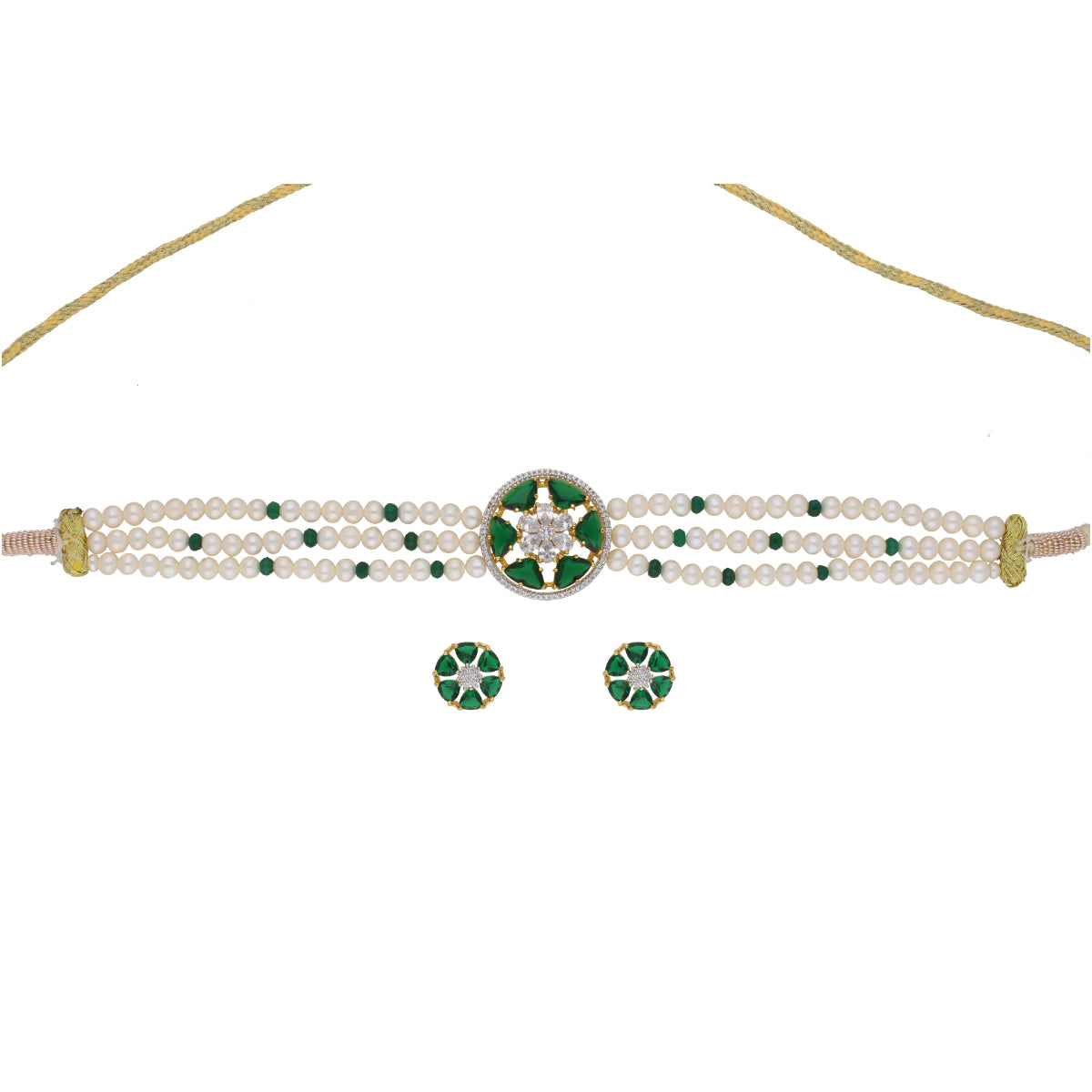 J Pearls Haarshini Pearl Choker - Real Pearl Jewelry
