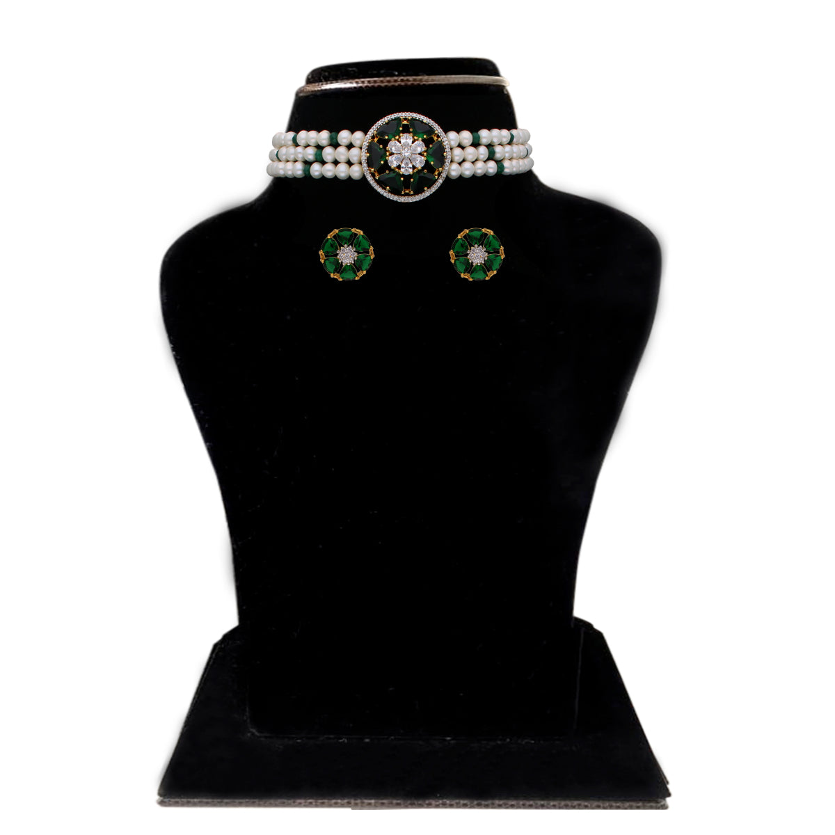 J Pearls Haarshini Pearl Choker - Real Pearl Jewelry