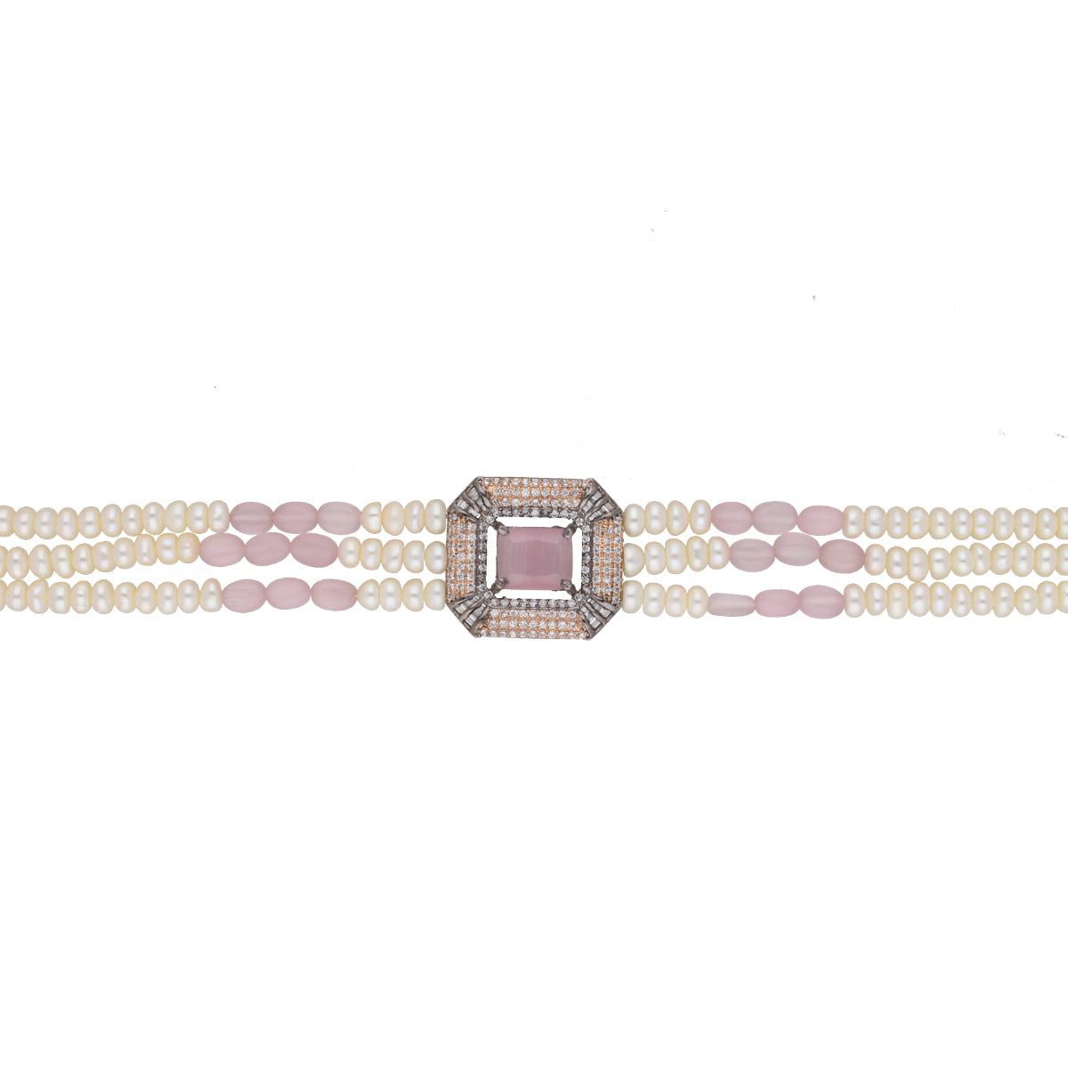 J Pearls Jaagruthi Pearl Choker - Real Pearl Jewelry