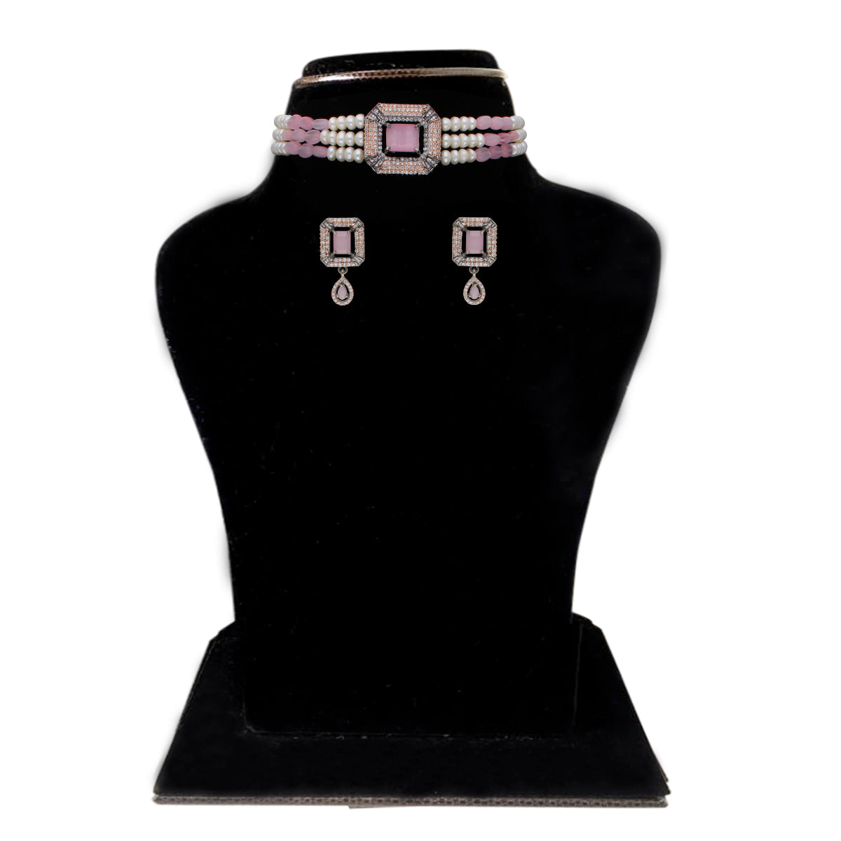 J Pearls Jaagruthi Pearl Choker - Real Pearl Jewelry