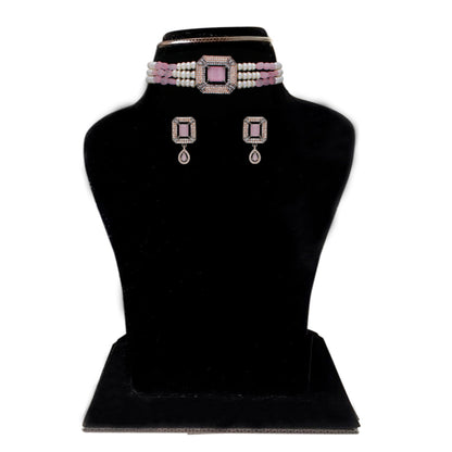 J Pearls Jaagruthi Pearl Choker - Real Pearl Jewelry