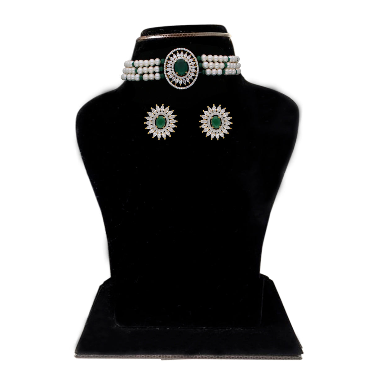 J Pearls Lipika Pearl Choker - Real Pearl Jewelry