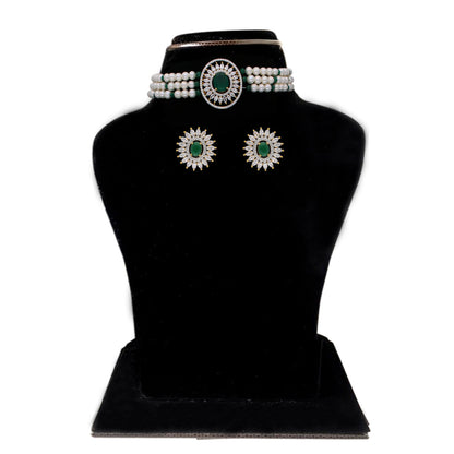 J Pearls Lipika Pearl Choker - Real Pearl Jewelry