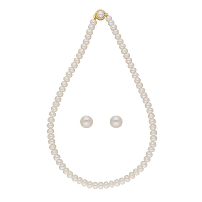 J Pearls Twisted 1 Line Pearl Necklaces - Real Pearl Jewelry