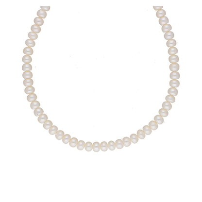 J Pearls Twisted 1 Line Pearl Necklaces - Real Pearl Jewelry