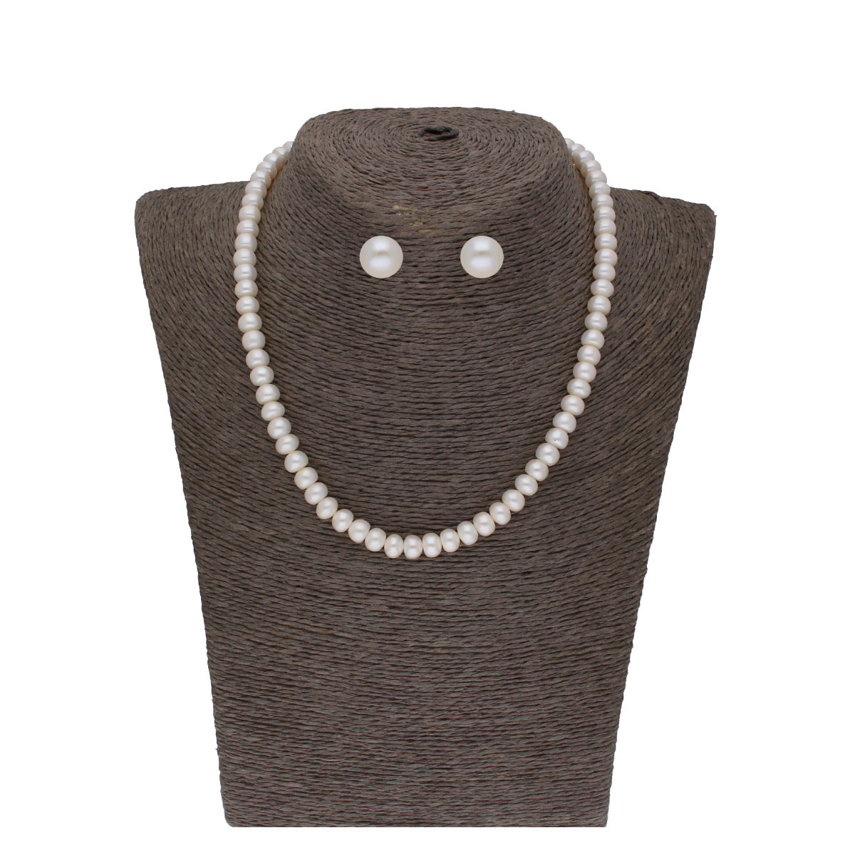 J Pearls Twisted 1 Line Pearl Necklaces - Real Pearl Jewelry