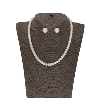 J Pearls Twisted 1 Line Pearl Necklaces - Real Pearl Jewelry