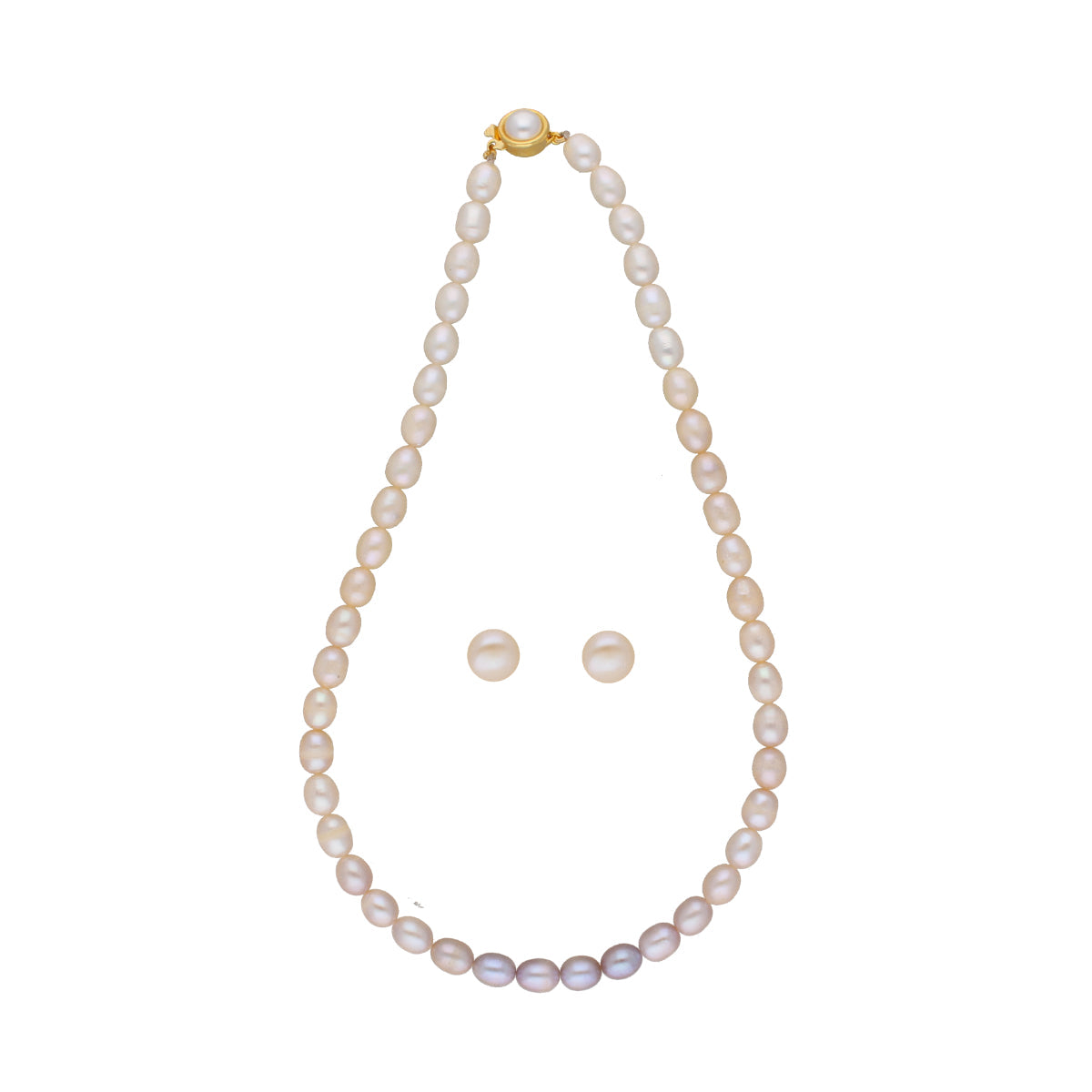 J Pearls Baani 1 Line Pearl Necklaces - Real Pearl Jewelry