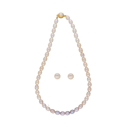 J Pearls Baani 1 Line Pearl Necklaces - Real Pearl Jewelry