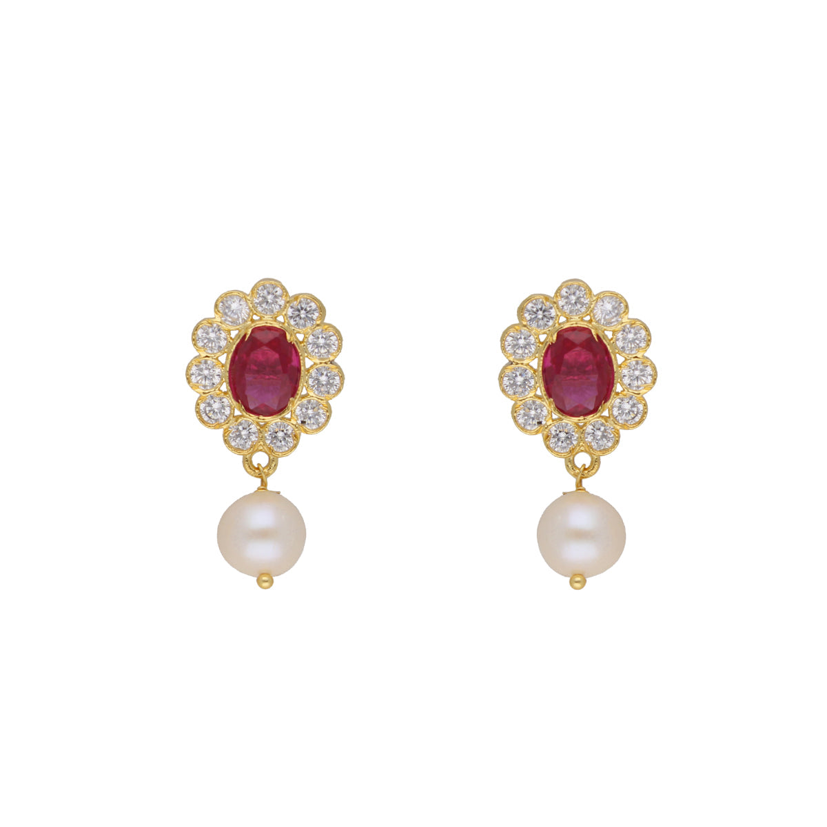 J Pearls Januja 1 Line Round Pearl Necklaces - Real Pearl Jewelry