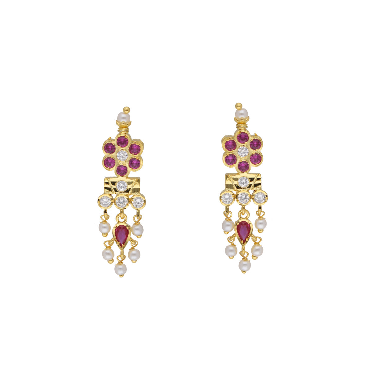 J Pearls Raksha 1 Line Round Pearl Necklaces - Real Pearl Jewelry