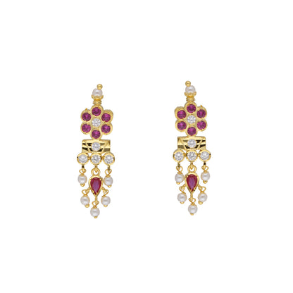 J Pearls Raksha 1 Line Round Pearl Necklaces - Real Pearl Jewelry